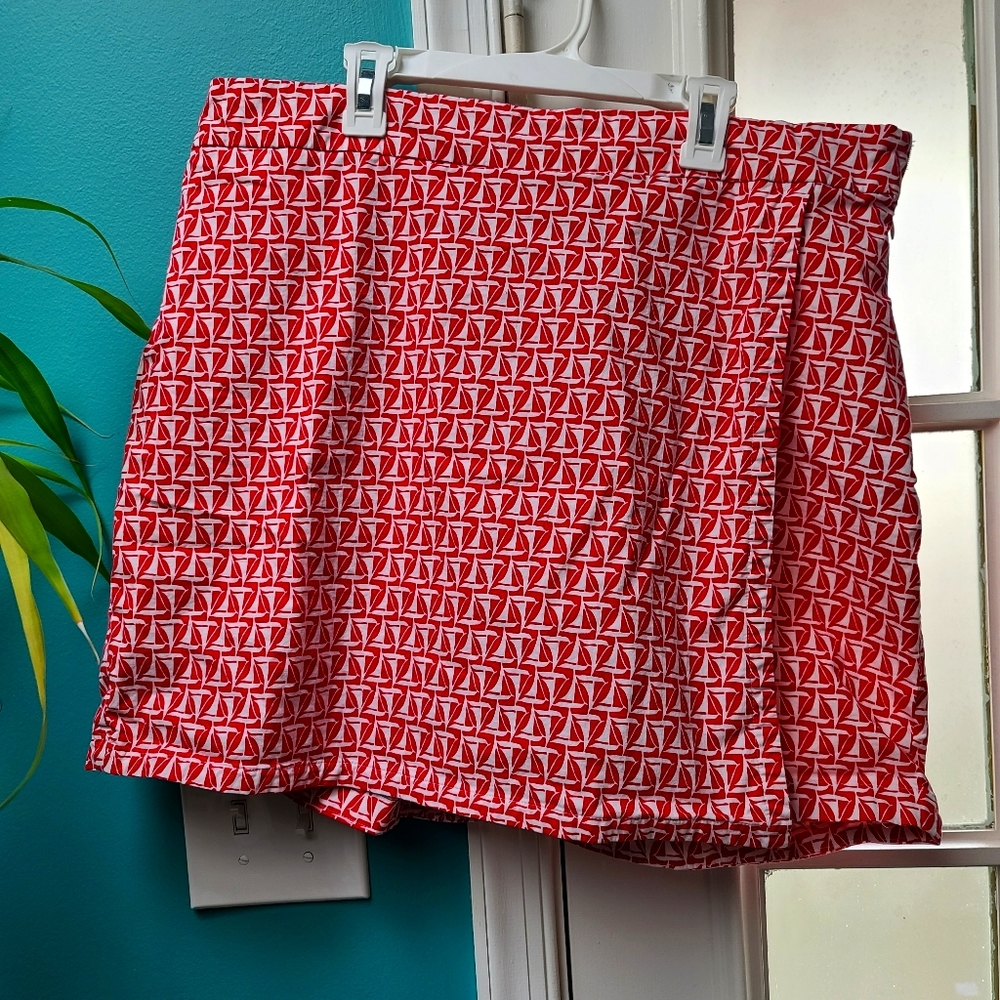 Talbots Cute Patterened skort